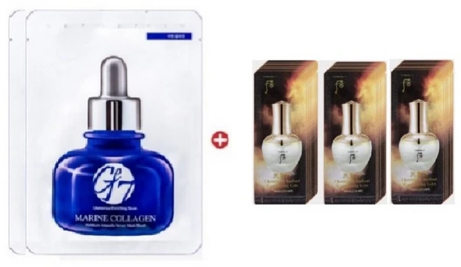 GE7마스크2매/천기단 화현 골드앰플60매, 1g, 60개 - 쿠팡