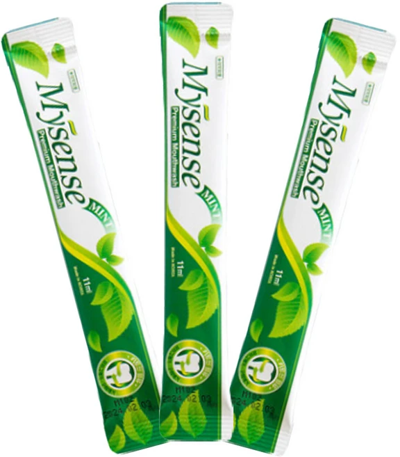 브랜뉴케어 마이센스 일회용 가글 구강청정제, 11ml, 50개 - 쿠팡