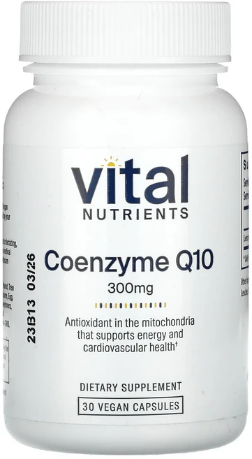 새해 첫좋은선물 Vital Nutrients 코엔자임 Q10 300mg 베지 캡슐 30정 제대로 할인합니다, VitalNutrients코엔자임Q10300mg베지캡슐, 1개 - 쿠팡