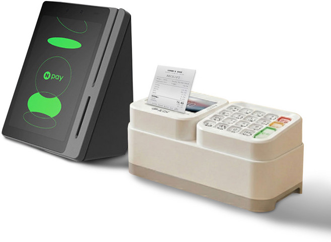 듀얼큐브 영수증프린터 카드단말기 네이버 커넥트 포스기 세트상품 업소용 결제기기, 1개, 블랙, 듀얼큐브 카드단말기 + 네이버커넥트