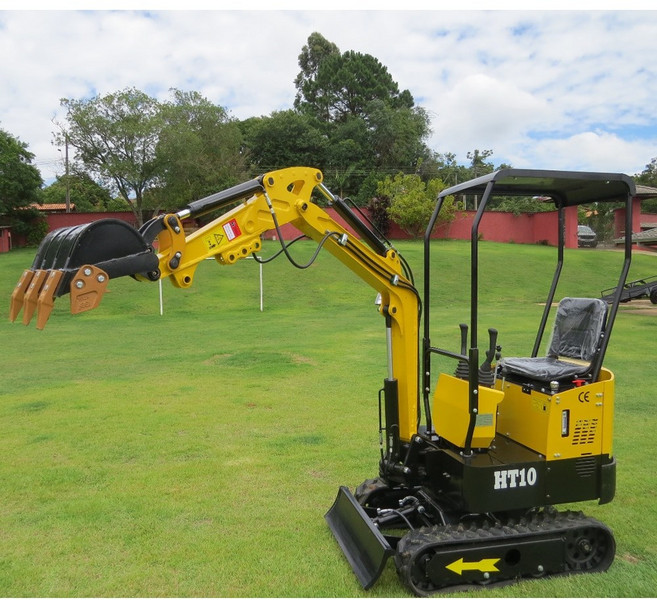 미니 굴삭기 포크레인 기계 소형 농업용 공업용 저렴한 가격 중국 작은 Digger 굴삭기 HT10 미니, 1개