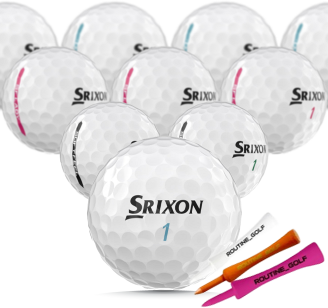 108 스릭슨 특a+급 로스트볼 골프공 유명골프티 비재생, 화이트, 1개, 30개입