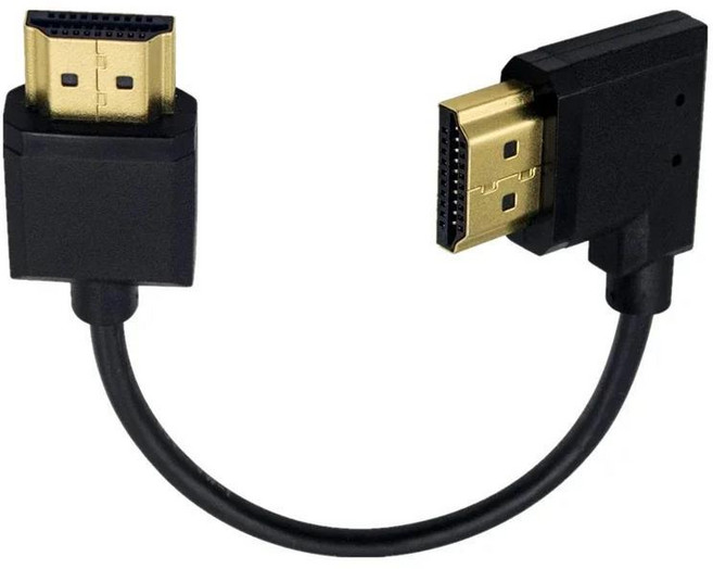 각도 버전 미니 위 아래 왼쪽 오른쪽 고화질 케이블과, A. 15cm, 1개