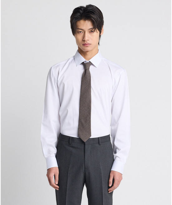 STCO 에스티코 [폼] 고밀도 텐셀 트윌 슬림핏 드레스셔츠 화이트 SDSWZ10SSW NC청주점