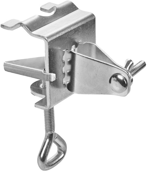 아띠꼴로 이게고정이지 파라솔 받침대 지지대 난간 고정 거치대, 실버