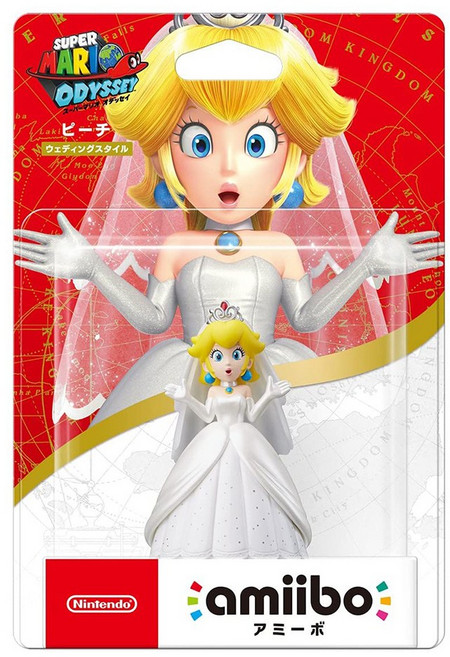 닌텐도 아미보 웨딩 스타일 피치 (슈퍼마리오), 1개