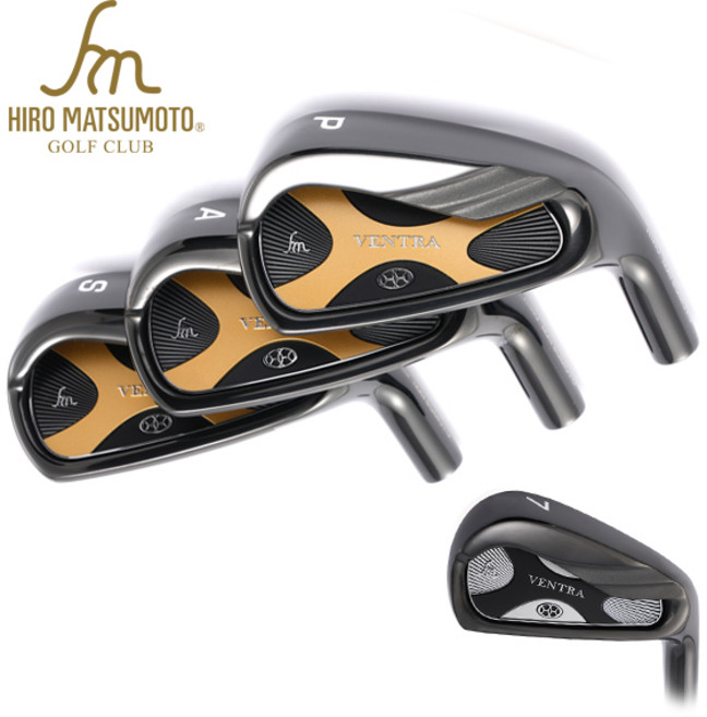 2024 히로마쓰모토 벤트라 남성 아이언세트, 벤트라 남성 9 아이언세트=블랙SR
