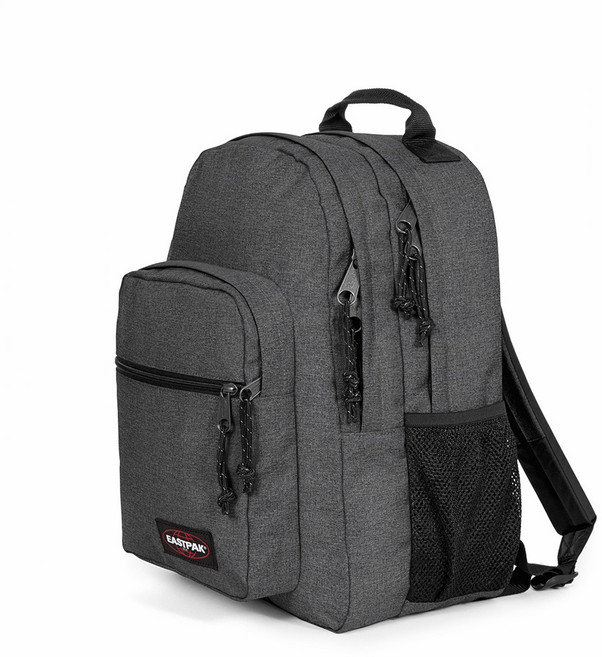 【EASTPAK】MORIUS - CORE COLOR多拉鍊層後背包 EK00040F, 鐵灰
