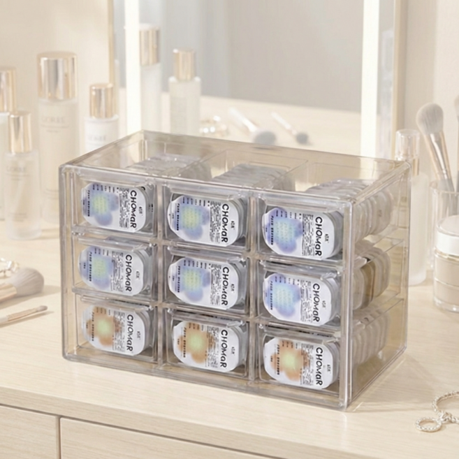 일회용 렌즈 수납 콘텍트 원데이 정리함