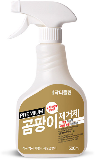 닥터클린 냄새줄인 프리미엄 곰팡이제거제, 1개, 500ml