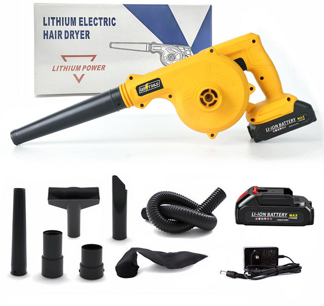 우스틴스 충전식 리튬이온 고출력 송풍기, 1개, 본품 + 배터리1개