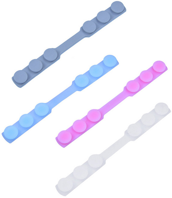 달빛마켓 이어프리 마스크 스트랩 3단 조절밴드, 화이트, 1개, 1개입