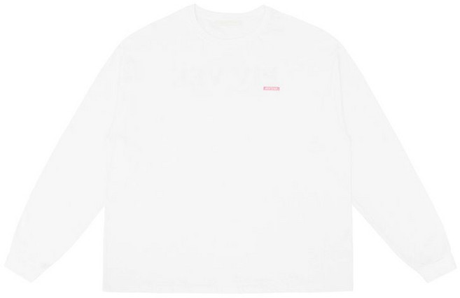 PIV’VEE Square Logo Long Sleeve T-shirt (cloud white)