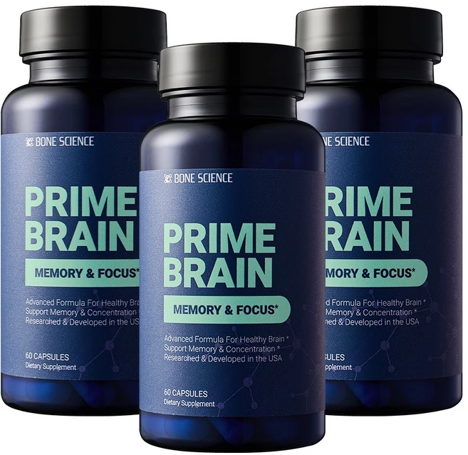 미국 본사이언스 프라임 브레인 PRIME BRAIN 60캡슐, 3개, 60정 - 쿠팡