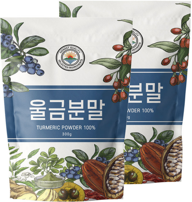 해나식품 국산 울금분말 300g, 2개