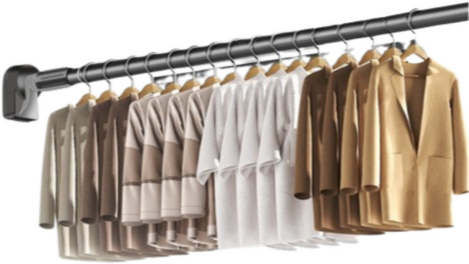 인슈퍼 큰이불 대형 빨래 건조대 세탁 무타공 3.7m~ ~5.2m, 블랙