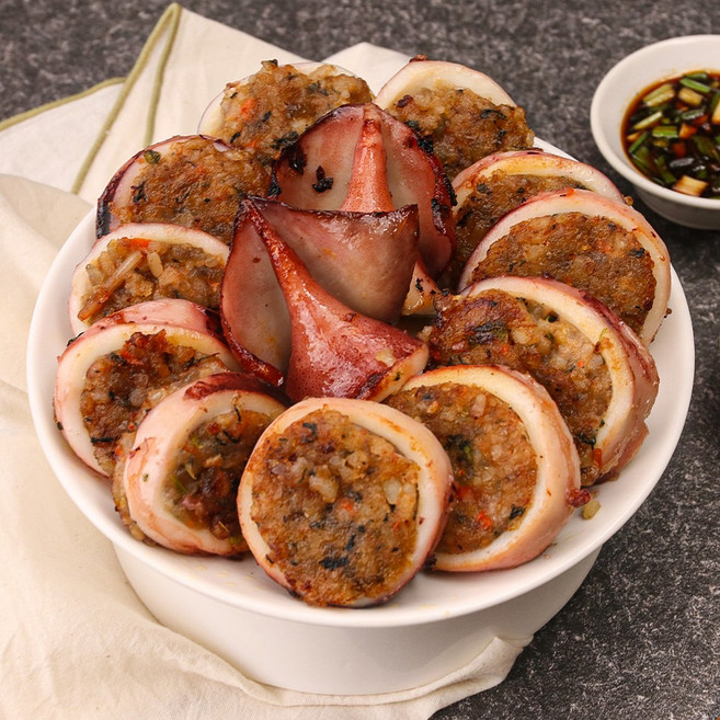 속초 설악 오징어순대 아바이순대 국내산 300g, 오징어순대 300g, 1개