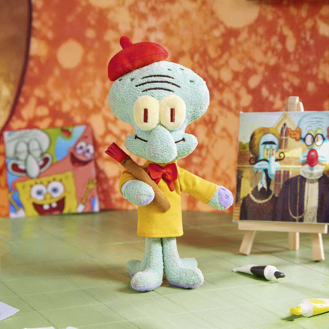 XII SPACE 章魚哥的一天系列毛絨掛件, 1個, 繪畫時間【拆盒確認】