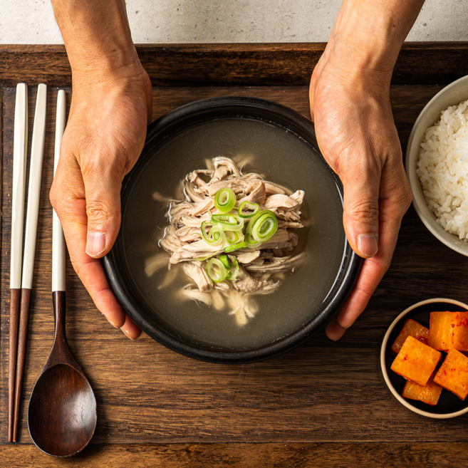 여수해적 시그니처 맑은 닭곰탕 밀키트 아기 국 무항생제 닭, 3개, 600g