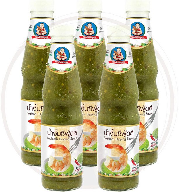 헬시보이 씨푸드 디핑소스 해산물소스 남찜소스, 5개, 165g