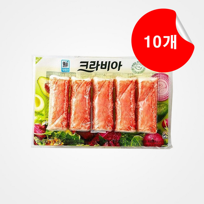 대림 게맛살 데일리 크라비아, 90g, 10개