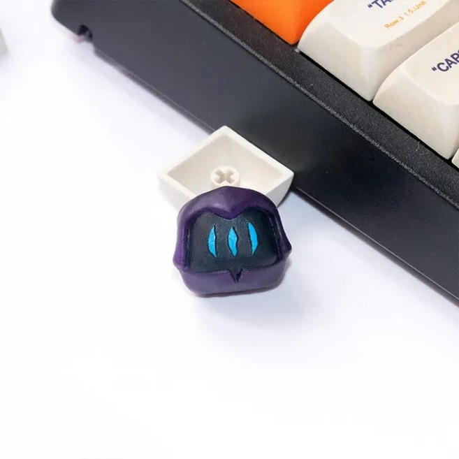 발로란트 오멘 세이지 킬조이 애니메이션 키캡 3D 송진 키보드 캡 기계식 키보드 게이머 선물용 커스텀 키, 한개옵션2, 08 OMEN02, 한개옵션1, 1개