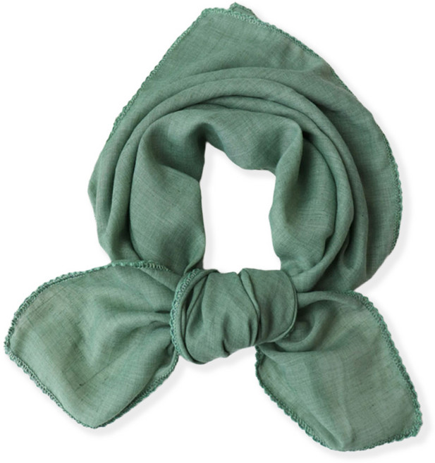 메리앤유 무지 파스텔 칼라 코튼 면 손수건 겸 쁘띠 스카프 국산 대형