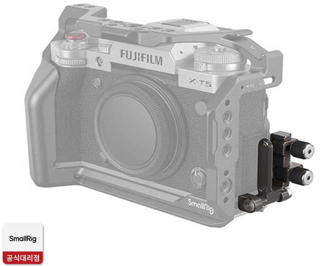 스몰리그 후지 X-T5용 HDMI&USB-C 케이블클램프 4147, 1개, SR4147