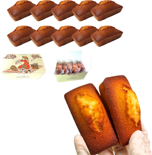 수제 휘낭시에 세트 답례품, 20개, 50g