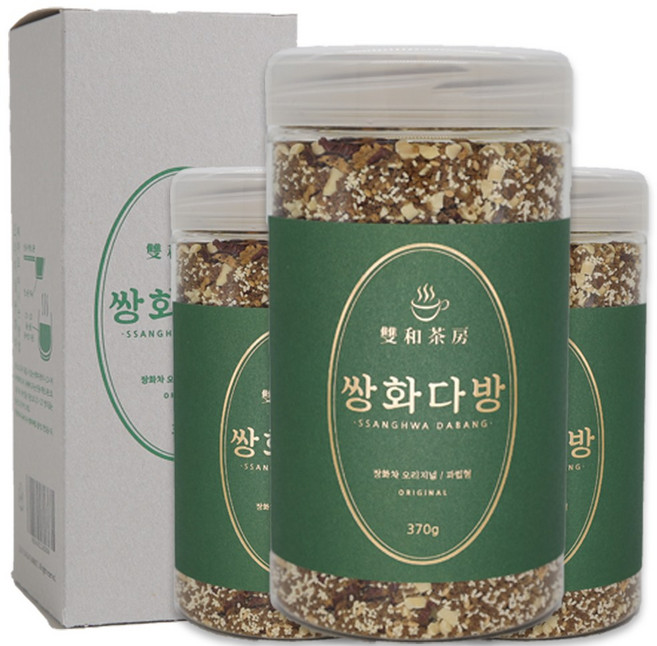 쌍화다방 쌍화차 오리지널, 370g, 1개입, 3개