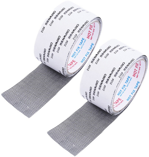 제이팩 방충망 보수 테이프, 2개