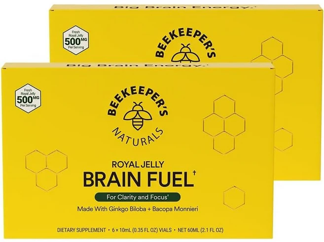 BEEKEEPERS NATURALS 비키퍼스네추럴스 브레인 퓨얼 10ml 6개입 2박스 - 쿠팡