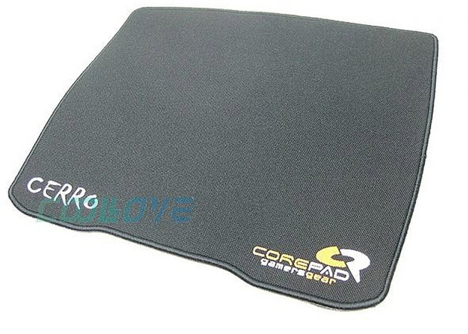 COREPAD Cerro 電競用鼠墊 CP10001 高滑順質感 防潑水設計, 1個
