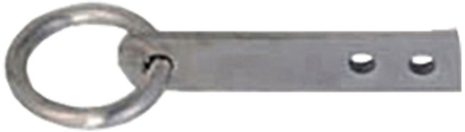 일자형 청소용고리 DS-610-1 250mm(2구) STS304 파라펫링 외벽청소 아파트 옥상, 1개