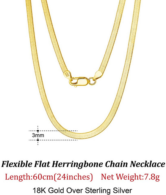 남성 925스털링실버 목걸이 SC35 여성을위한 커플 특별한 스네이크 쥬얼리 실버 스털링 펑크 5mm 기념 우정 블레이드 Rinntin 플랫 순은 925 체인 선물 3mm