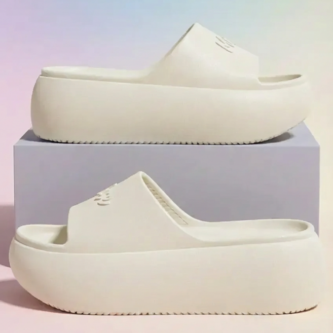 서플라이랩 여성용 6cm 키높이 EVA 폭신 미끄럼방지 초경량 슬리퍼