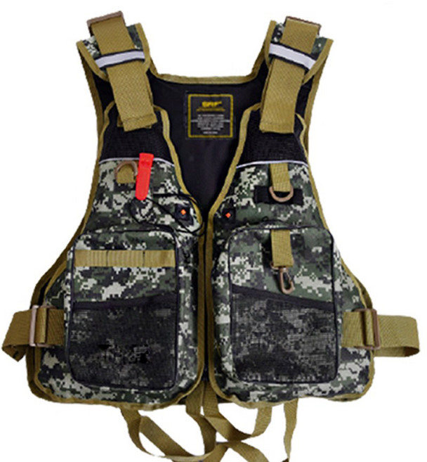 SRF 낚시 조끼 루어조끼 바다 민물, 01.+낚시조끼 -밀리터리
