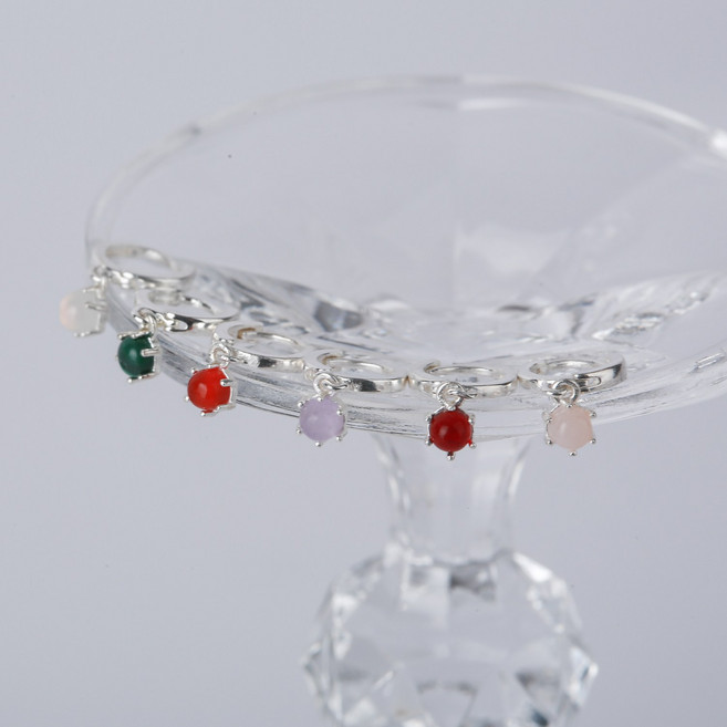 시크릿엠 925은피어싱 PSA003 은링드롭컬러세일러문 피어싱/은귀걸이 은피어싱 법정순은