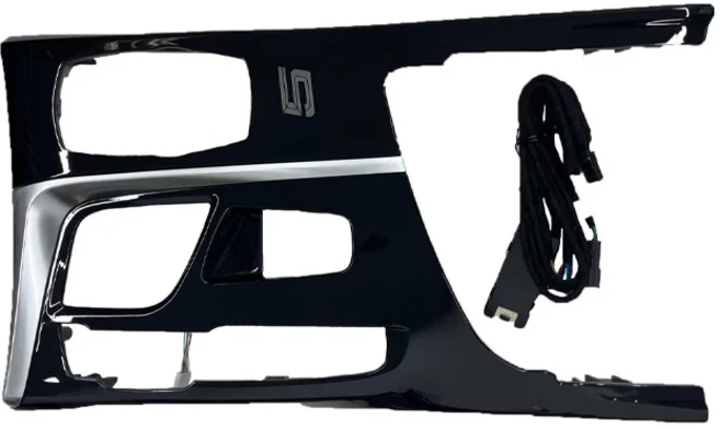 BMW 5 시리즈 G30 2018-2023 맞춤형 센터 콘솔 앰비언트 라이트 자동차 분위기 램프 업그레이드, 01 5 Series G30 G38