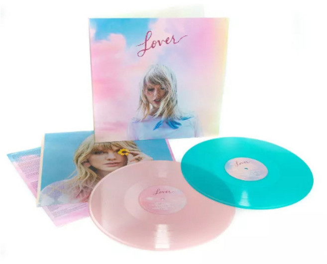 Republic Records 테일러 스위프트 Lover 컬러 2LP 바이닐, 2