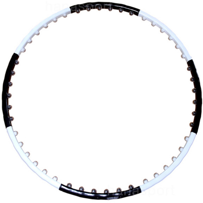 웨이스트 뷰티라인 에어지압볼 국내생산 지압 훌라후프 고중량 다이어트 유산소 뱃살, 참숯, 1개