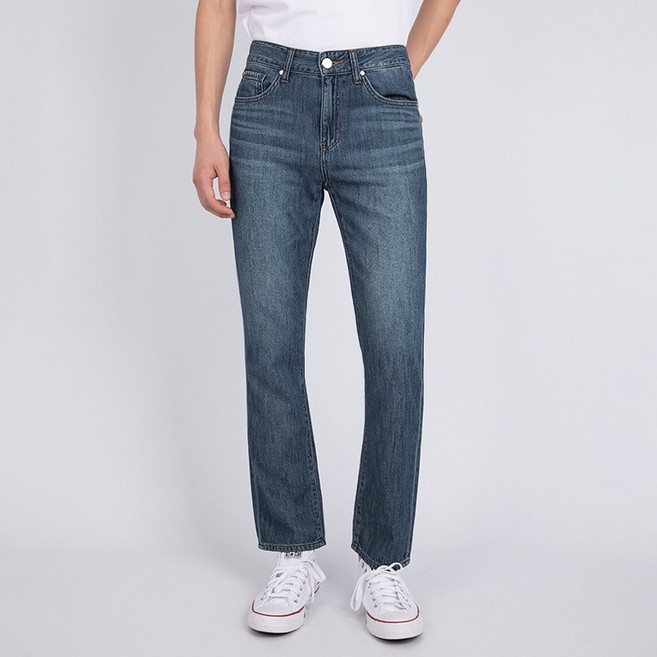 게스 남성 청바지 수퍼라이트 크롭 스트레이트 MN2D1074