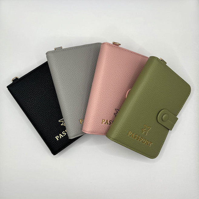 뉴보 여권 케이스 지갑 파우치 커버 RFID 차단 안티스키밍 도난 해킹 방지