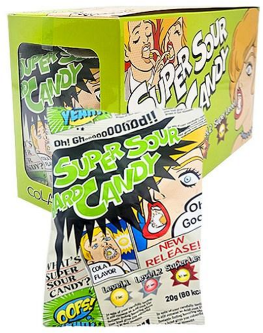 슈퍼 사우어 캔디 콜라향, 20개, 20g