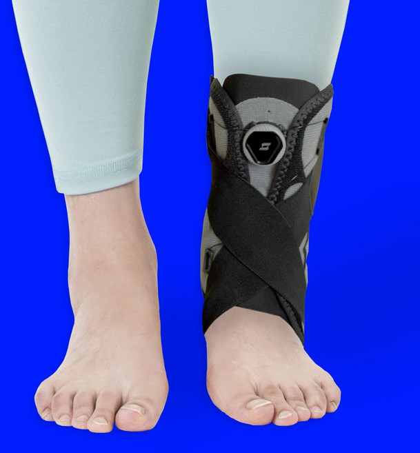 OB4U 발목보호대 약국 아킬레스건 복숭아뼈 등산 발목 아대 다이얼 감압 온리바이포유, 블랙, 1개