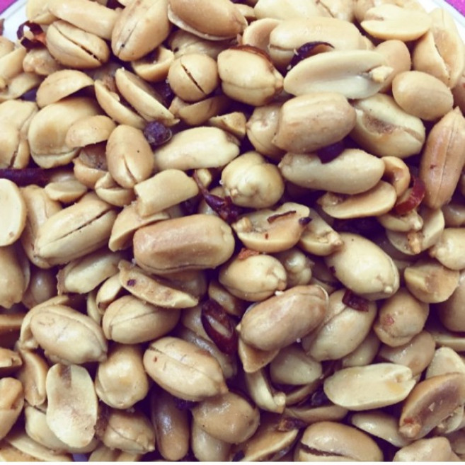 椒麻花生 臺灣手作花生系列 頂級花椒調製, 1個, 半斤/300g(純素）