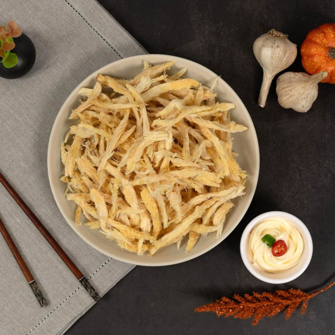 황태특수부위집 프리미엄 살코기 황태채 먹태 북어포 황태구이 속살부위 가시없는 황태채 80g, 1개