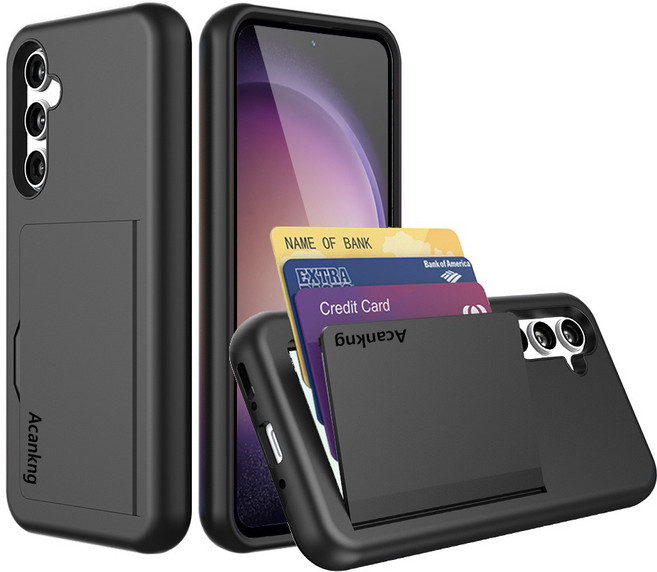 아칸크 카드 수납 범퍼 하드 휴대폰 케이스