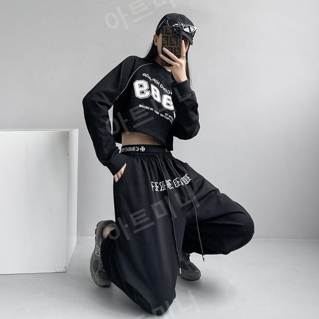 줌바댄스복세트 여성 댄스연습 트레이닝복 세트