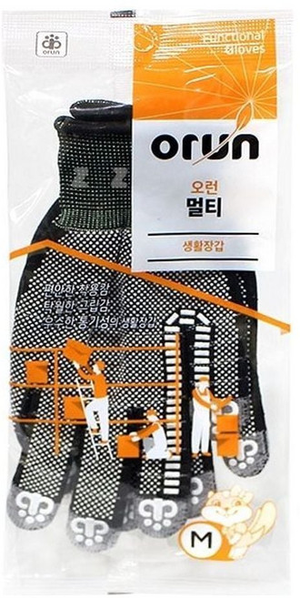 오런 작업 장갑 코팅 장갑 안전 글러브 공장 글러브, 상세페이지 참조, 1개